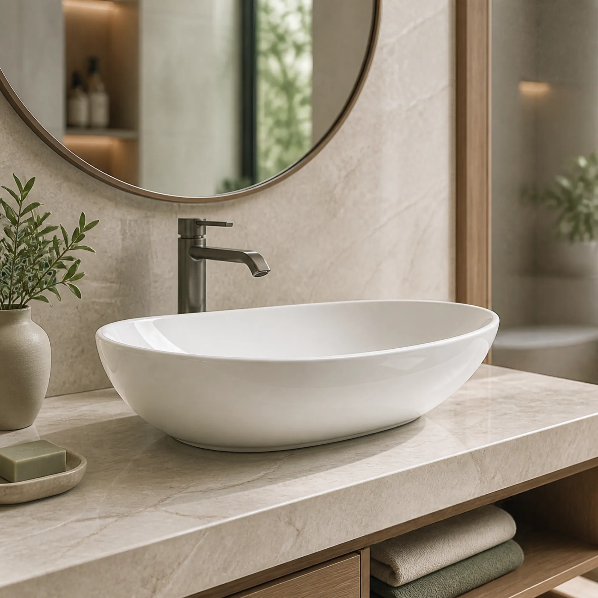 Các Mẫu Lavabo Đẹp Giúp Không Gian Phòng Tắm Thêm Sang Trọng